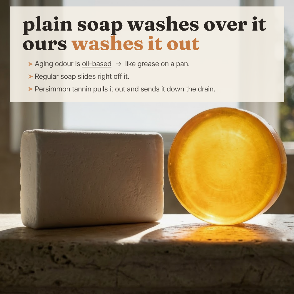 Persimmon Tannin Body Soap