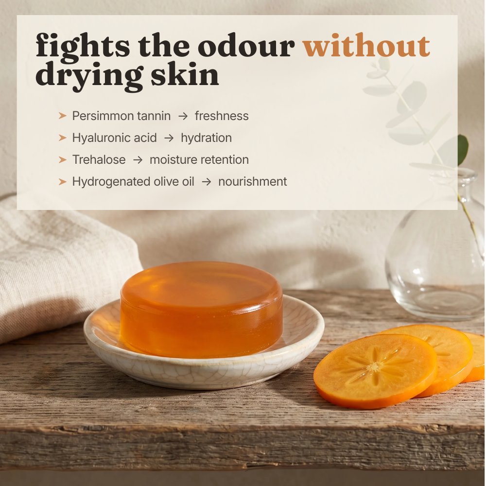 Persimmon Tannin Body Soap